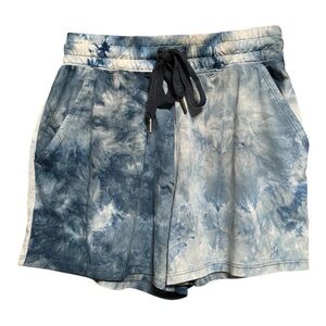 Kyodan Lounge Blue Tie-Dye Shorts XS